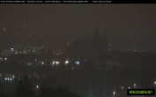 Archived image Webcam View of Prague Castle and St. Vitus Cathedral 01:00