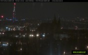 Archiv Foto Webcam Blick auf die Prager Burg mit Veitsdom 23:00