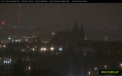 Archived image Webcam View of Prague Castle and St. Vitus Cathedral 01:00