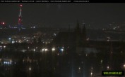 Archived image Webcam View of Prague Castle and St. Vitus Cathedral 01:00