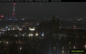 Archived image Webcam View of Prague Castle and St. Vitus Cathedral 05:00