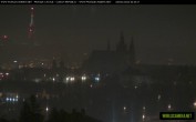 Archived image Webcam View of Prague Castle and St. Vitus Cathedral 03:00