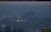 Archived image Webcam View of Prague Castle and St. Vitus Cathedral 06:00