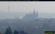 Archived image Webcam View of Prague Castle and St. Vitus Cathedral 09:00