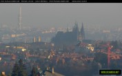 Archived image Webcam View of Prague Castle and St. Vitus Cathedral 13:00