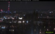 Archived image Webcam View of Prague Castle and St. Vitus Cathedral 00:00