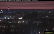 Archived image Webcam View of Prague Castle and St. Vitus Cathedral 01:00