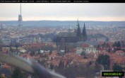 Archived image Webcam View of Prague Castle and St. Vitus Cathedral 04:00