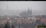 Archived image Webcam View of Prague Castle and St. Vitus Cathedral 06:00