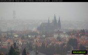 Archived image Webcam View of Prague Castle and St. Vitus Cathedral 08:00