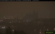 Archiv Foto Webcam Blick auf die Prager Burg mit Veitsdom 23:00