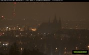 Archived image Webcam View of Prague Castle and St. Vitus Cathedral 05:00