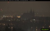 Archived image Webcam View of Prague Castle and St. Vitus Cathedral 06:00