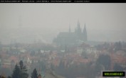 Archived image Webcam View of Prague Castle and St. Vitus Cathedral 09:00