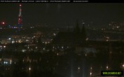 Archiv Foto Webcam Blick auf die Prager Burg mit Veitsdom 03:00