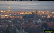 Archiv Foto Webcam Blick auf die Prager Burg mit Veitsdom 15:00