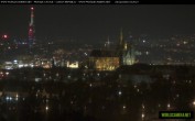 Archiv Foto Webcam Blick auf die Prager Burg mit Veitsdom 19:00