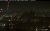 Archiv Foto Webcam Blick auf die Prager Burg mit Veitsdom 23:00