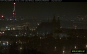 Archiv Foto Webcam Blick auf die Prager Burg mit Veitsdom 01:00