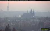 Archiv Foto Webcam Blick auf die Prager Burg mit Veitsdom 06:00