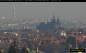 Archived image Webcam View of Prague Castle and St. Vitus Cathedral 13:00