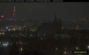 Archiv Foto Webcam Blick auf die Prager Burg mit Veitsdom 01:00