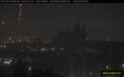 Archived image Webcam View of Prague Castle and St. Vitus Cathedral 03:00