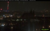 Archiv Foto Webcam Blick auf die Prager Burg mit Veitsdom 01:00