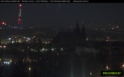 Archiv Foto Webcam Blick auf die Prager Burg mit Veitsdom 03:00