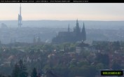 Archiv Foto Webcam Blick auf die Prager Burg mit Veitsdom 06:00