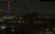 Archiv Foto Webcam Blick auf die Prager Burg mit Veitsdom 01:00