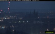 Archiv Foto Webcam Blick auf die Prager Burg mit Veitsdom 03:00