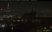 Archiv Foto Webcam Blick auf die Prager Burg mit Veitsdom 01:00