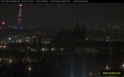 Archiv Foto Webcam Blick auf die Prager Burg mit Veitsdom 01:00