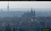 Archiv Foto Webcam Blick auf die Prager Burg mit Veitsdom 05:00