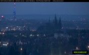 Archiv Foto Webcam Blick auf die Prager Burg mit Veitsdom 03:00