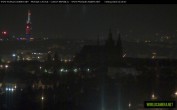 Archiv Foto Webcam Blick auf die Prager Burg mit Veitsdom 01:00