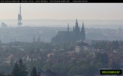 Archiv Foto Webcam Blick auf die Prager Burg mit Veitsdom 05:00