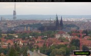 Archived image Webcam View of Prague Castle and St. Vitus Cathedral 11:00