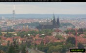 Archived image Webcam View of Prague Castle and St. Vitus Cathedral 13:00