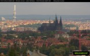 Archived image Webcam View of Prague Castle and St. Vitus Cathedral 15:00