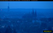 Archiv Foto Webcam Blick auf die Prager Burg mit Veitsdom 03:00