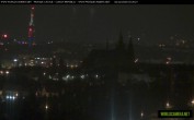 Archiv Foto Webcam Blick auf die Prager Burg mit Veitsdom 01:00