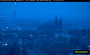 Archiv Foto Webcam Blick auf die Prager Burg mit Veitsdom 03:00