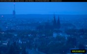 Archiv Foto Webcam Blick auf die Prager Burg mit Veitsdom 03:00