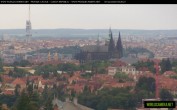 Archived image Webcam View of Prague Castle and St. Vitus Cathedral 07:00