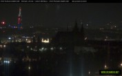 Archiv Foto Webcam Blick auf die Prager Burg mit Veitsdom 01:00