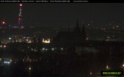 Archiv Foto Webcam Blick auf die Prager Burg mit Veitsdom 01:00