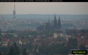 Archiv Foto Webcam Blick auf die Prager Burg mit Veitsdom 03:00