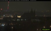 Archiv Foto Webcam Blick auf die Prager Burg mit Veitsdom 01:00